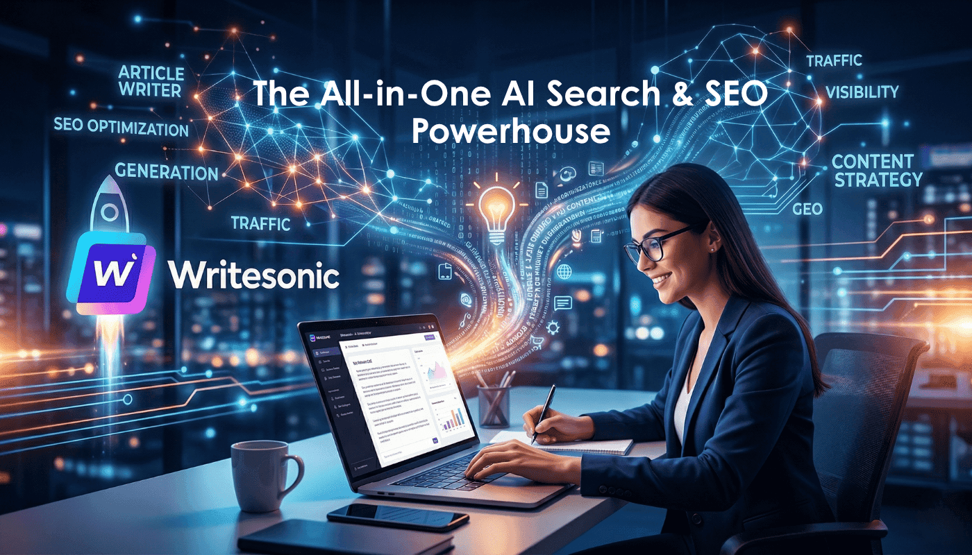 Writesonic Review: The All-in-One AI Search & SEO Powerhouse